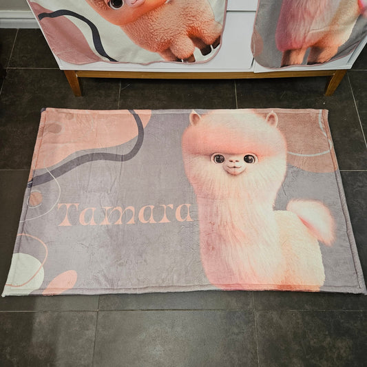 Funky Boho Llama carpet