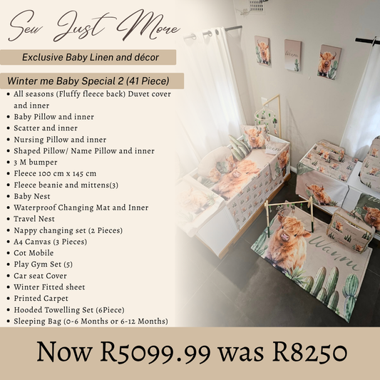 Winter Me 2(41 Piece) Cot Linen