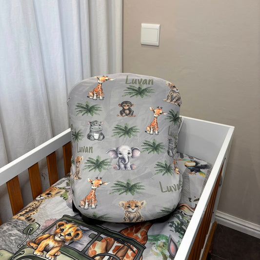 Grey Jungle Jeep  Safari  car seat cover