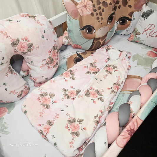 Rosy The Giraffe  Sleeping Bag