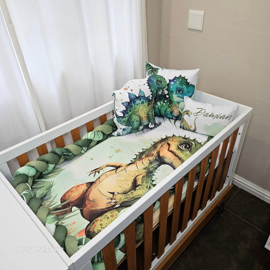 Damian and the Dino Kingdom cot linen