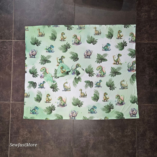 Damian and the Dino Kingdom swaddle set