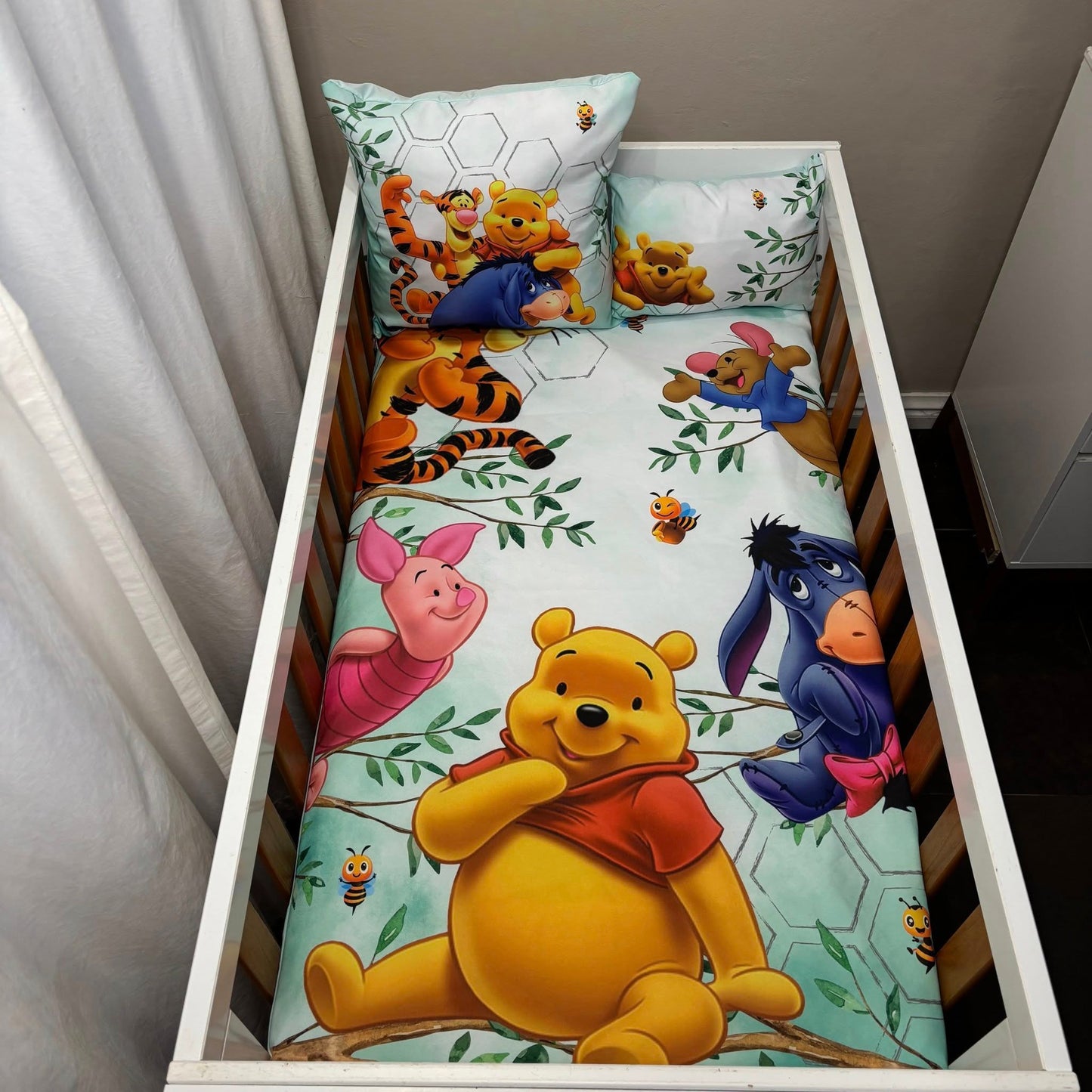 Winnie and Friends cot linen