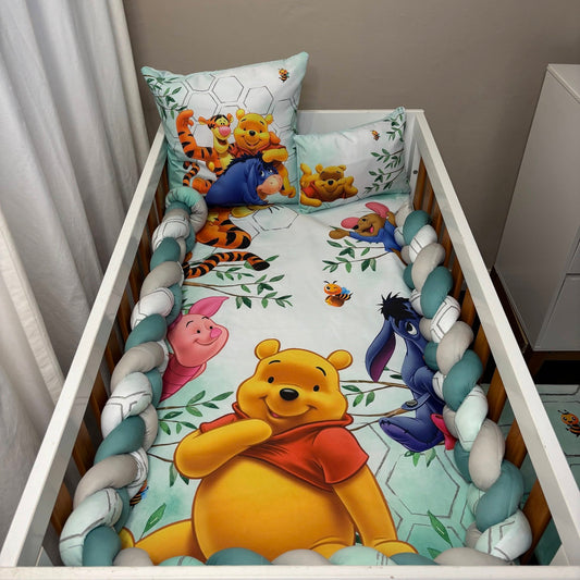 Winnie and Friends cot linen