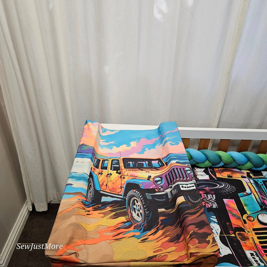 The adventurous Jeep Waterproof Changing Mat
