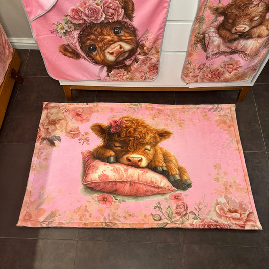 Harmonie the Highland Cow Carpet