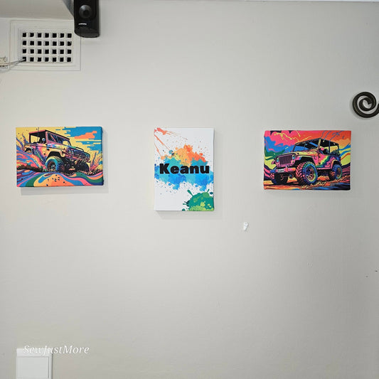 The adventurous Jeep Canvas set