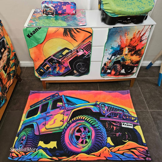 The adventurous Jeep Carpet
