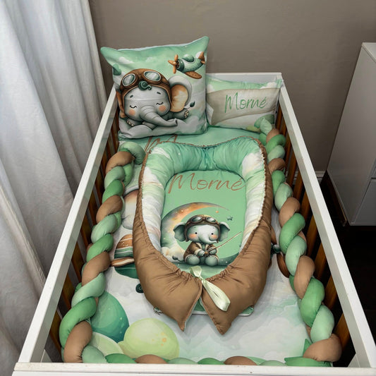 Baby Mint Ellie takes to the Sky!  Baby nest