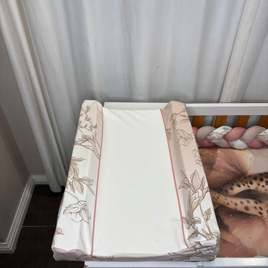 Boho Princess Cheetah  Waterproof chagning mat