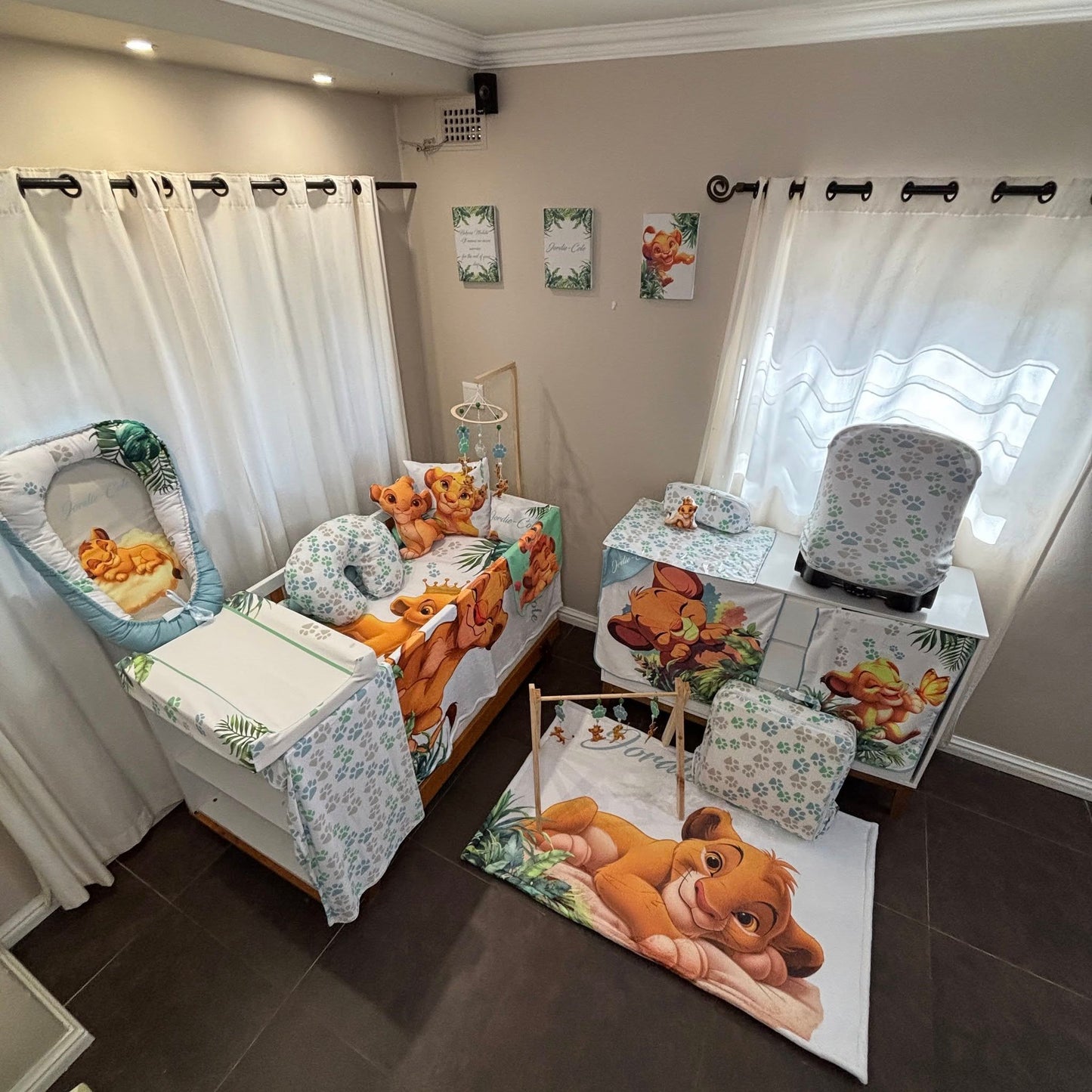 The Lion King cot linen
