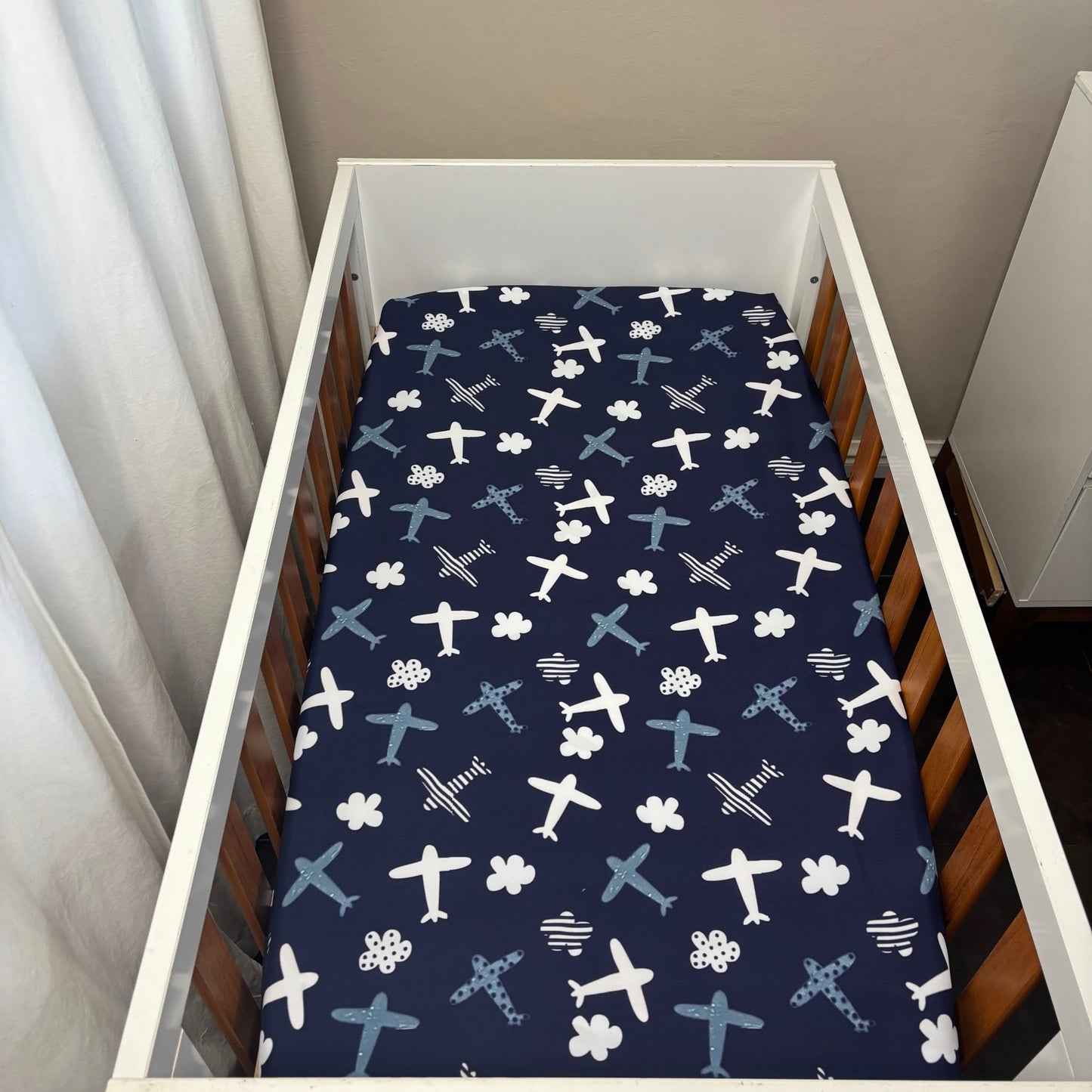 The Airplanes 2.0  Fitted Sheet