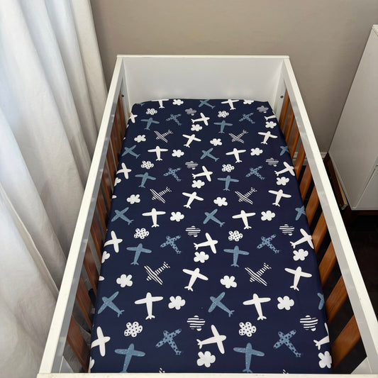 The Airplanes 2.0  Fitted Sheet