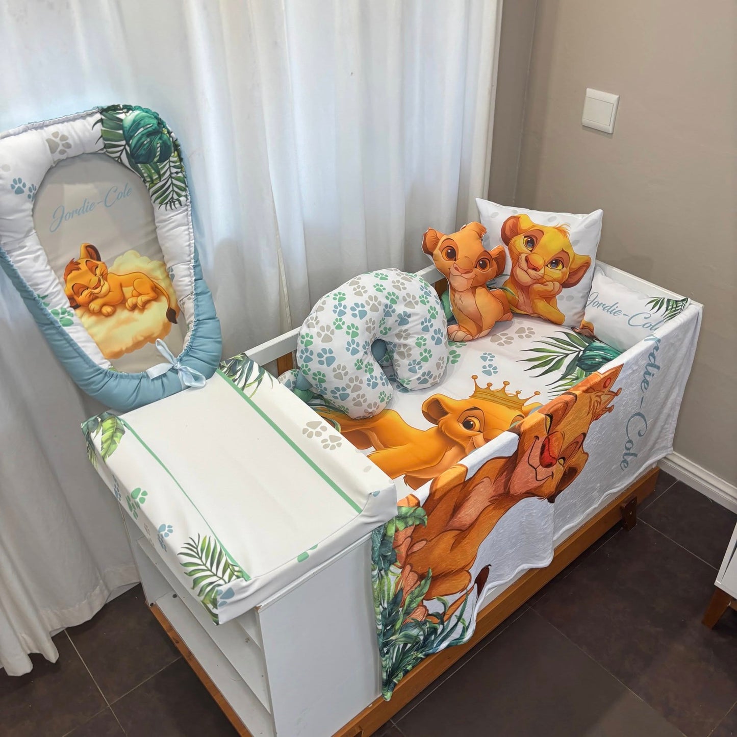 The Lion King cot linen