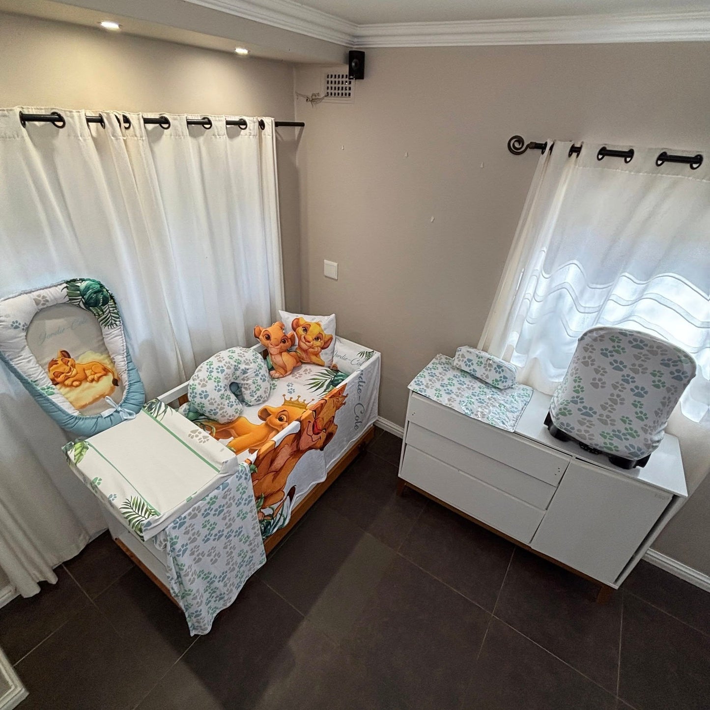The Lion King cot linen