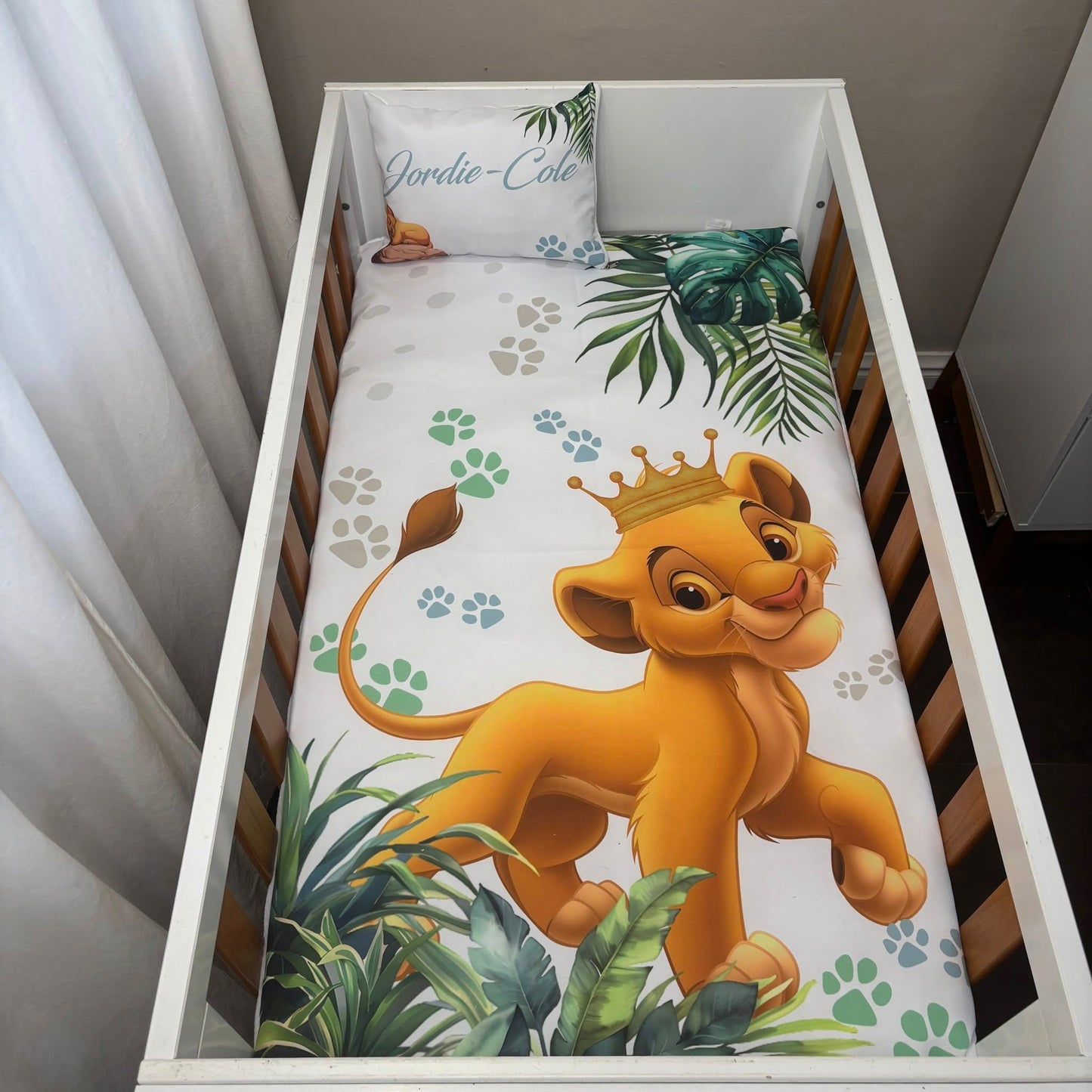 The Lion King cot linen