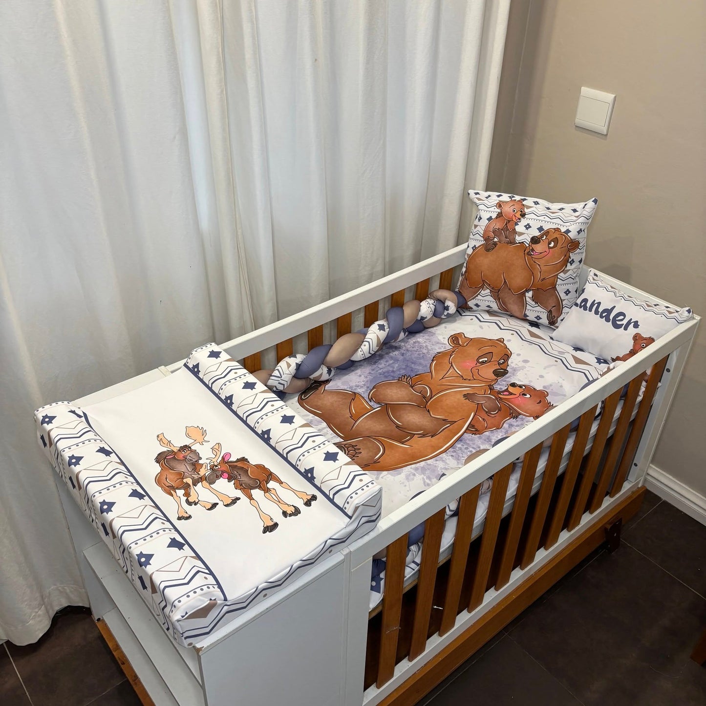 Brother Bear cot linen