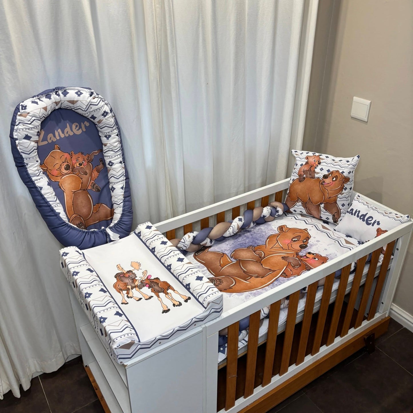 Brother Bear cot linen