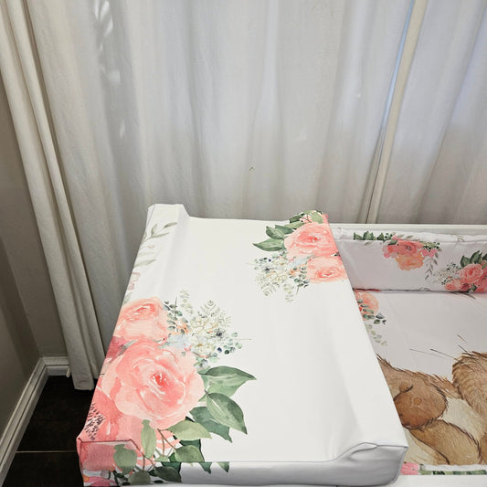 Peachy Soft Bunny Waterproof changing mat