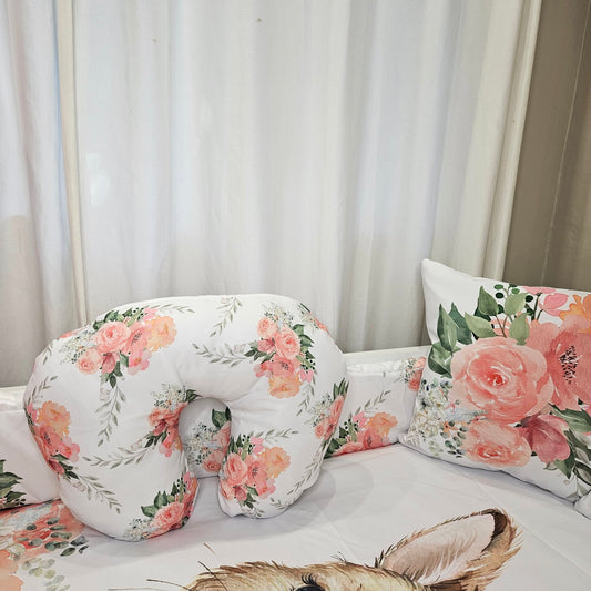 Peachy Soft Bunny nursing pillow