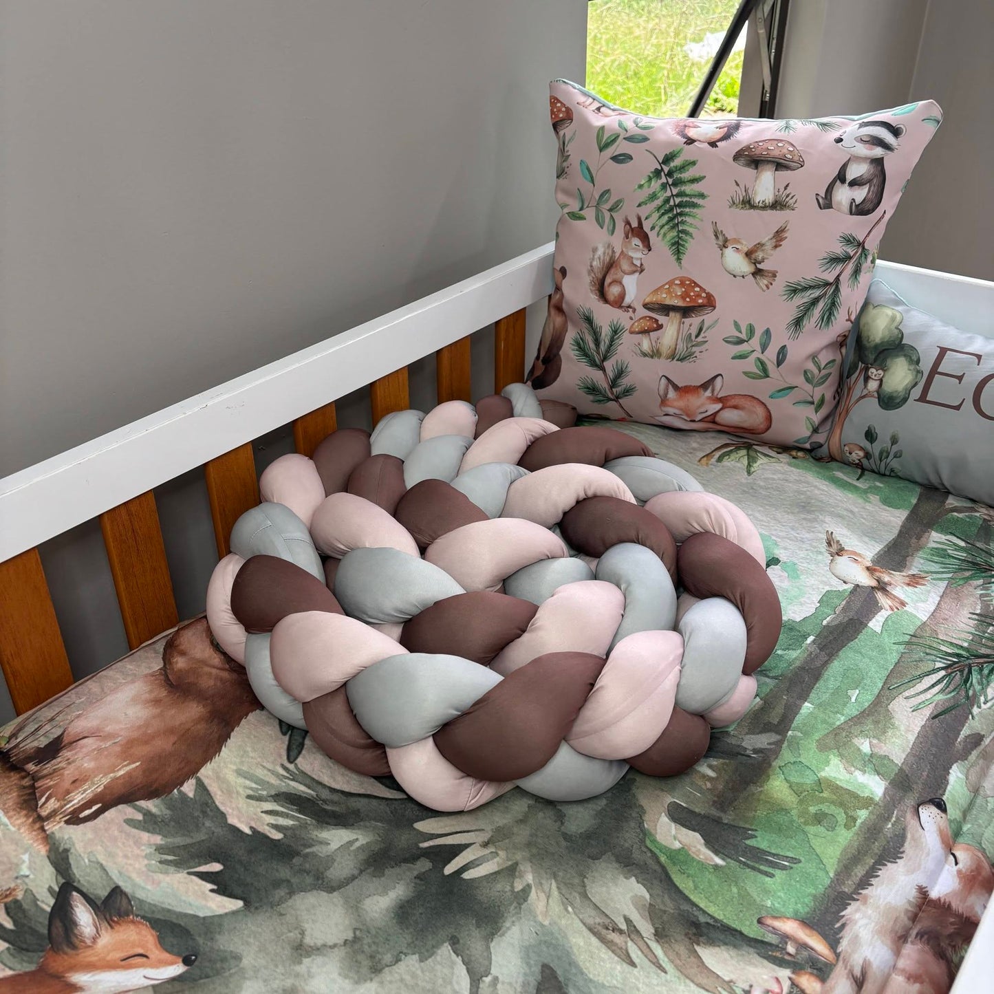 Proper Boho Woodlands cot linen
