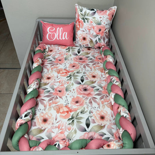 The Ella Floral set cot linen