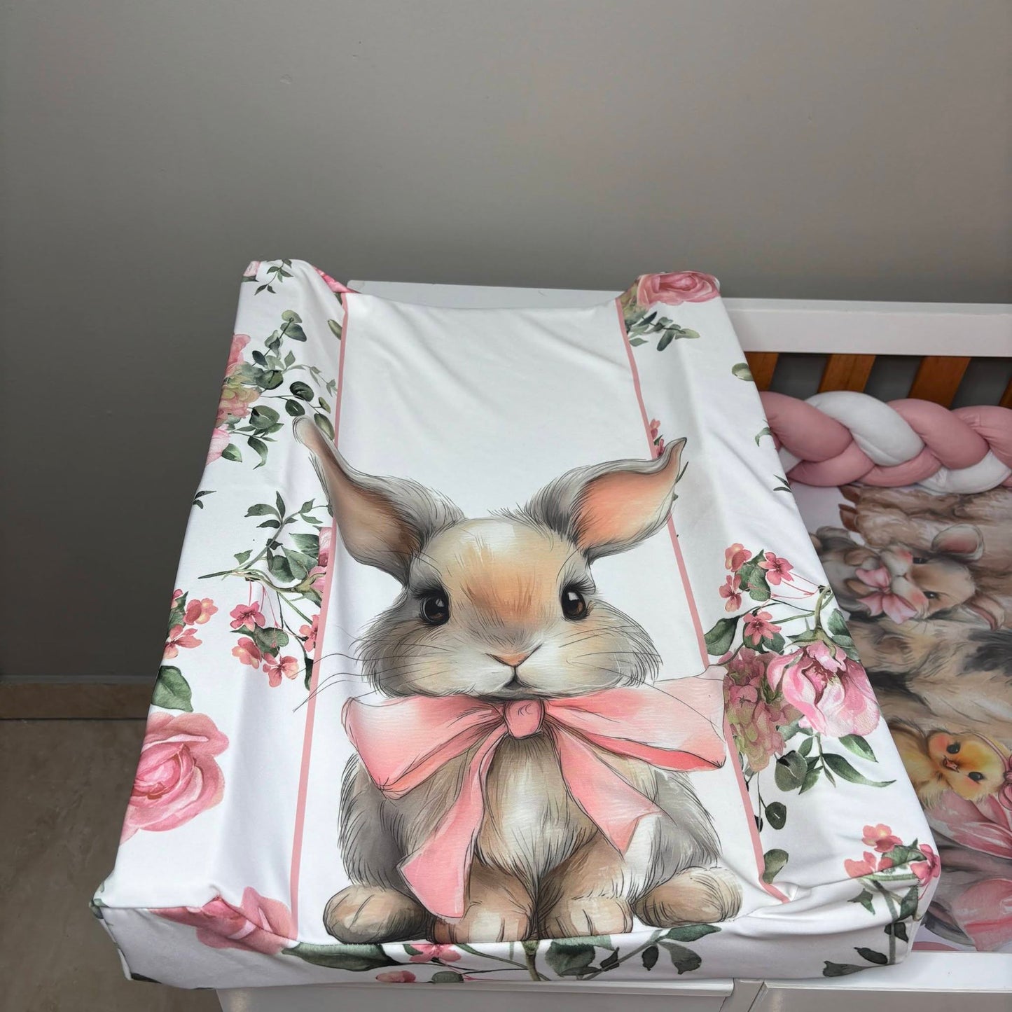 The Rosy Farm waterproof changing mat