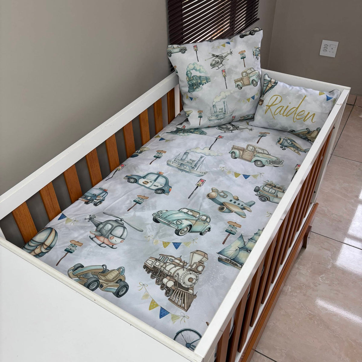 The ultimate transport set cot linen