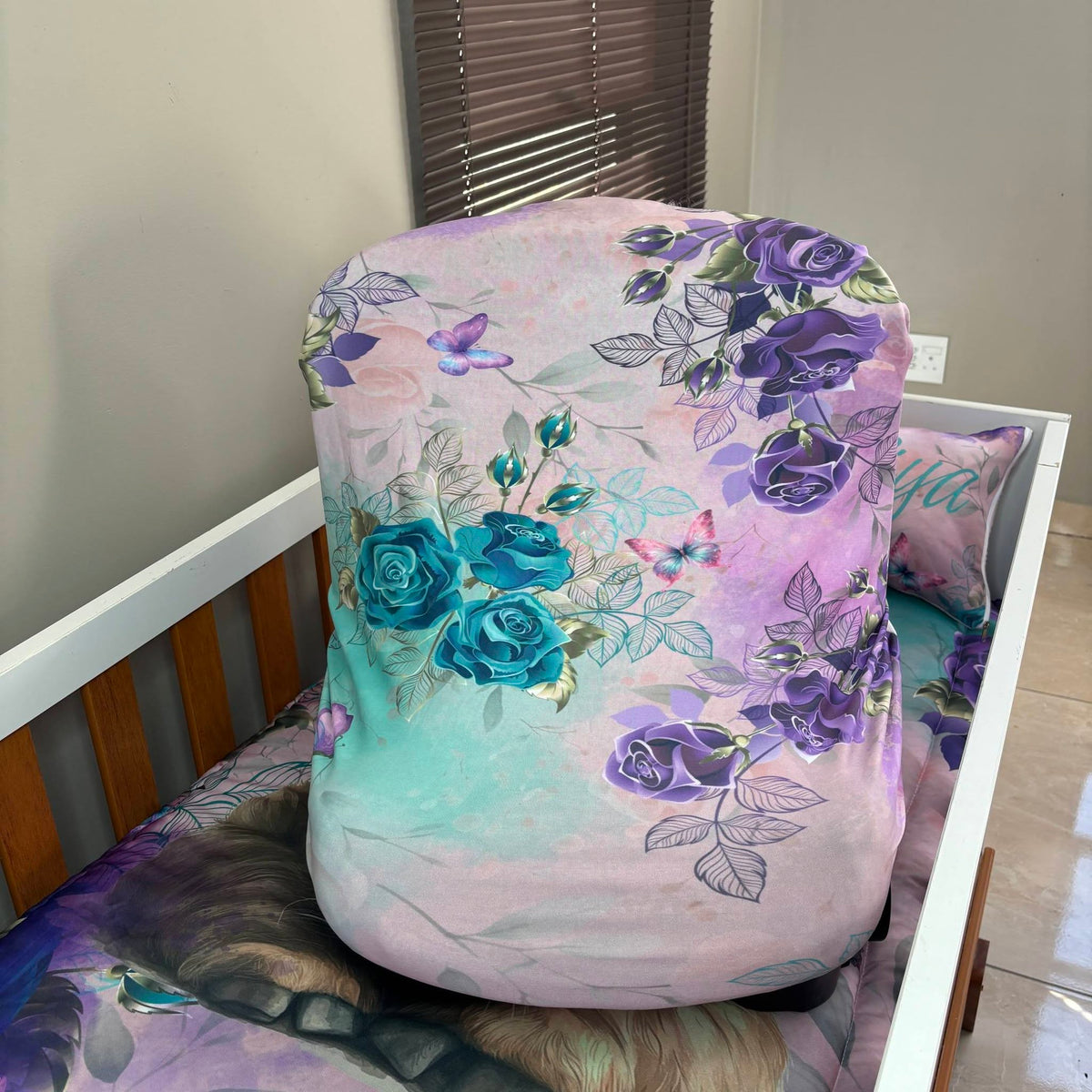 Magical Highland Cow cot linen