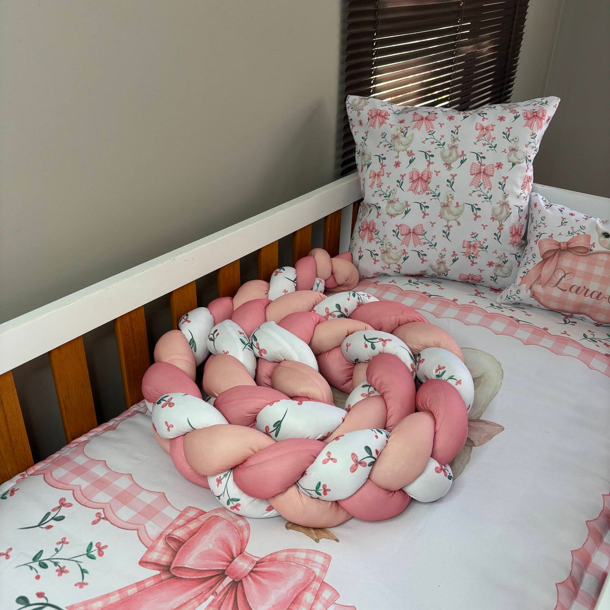 The Blossom Goose Cot Bumper