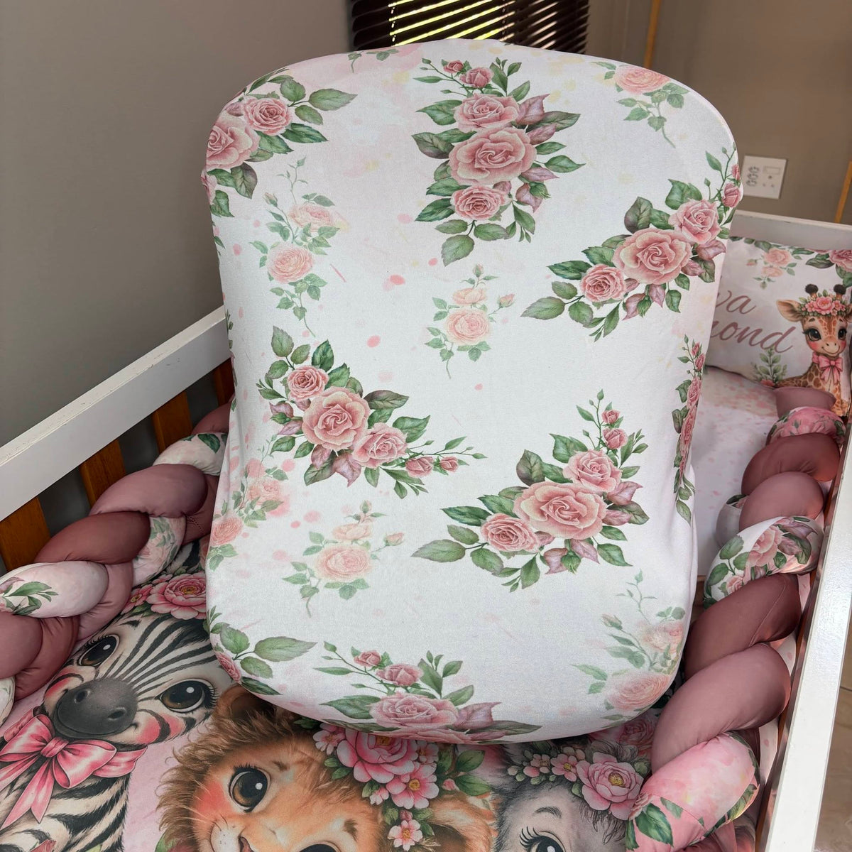 Modern Floral Safari car seat cover