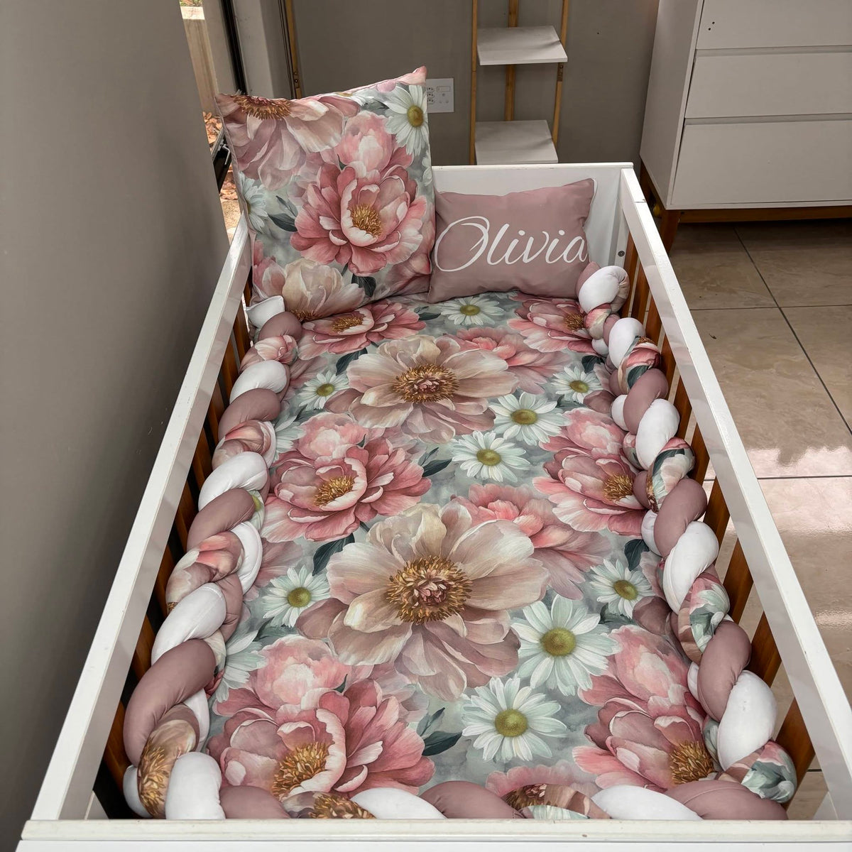 Floral Elegance cot linen