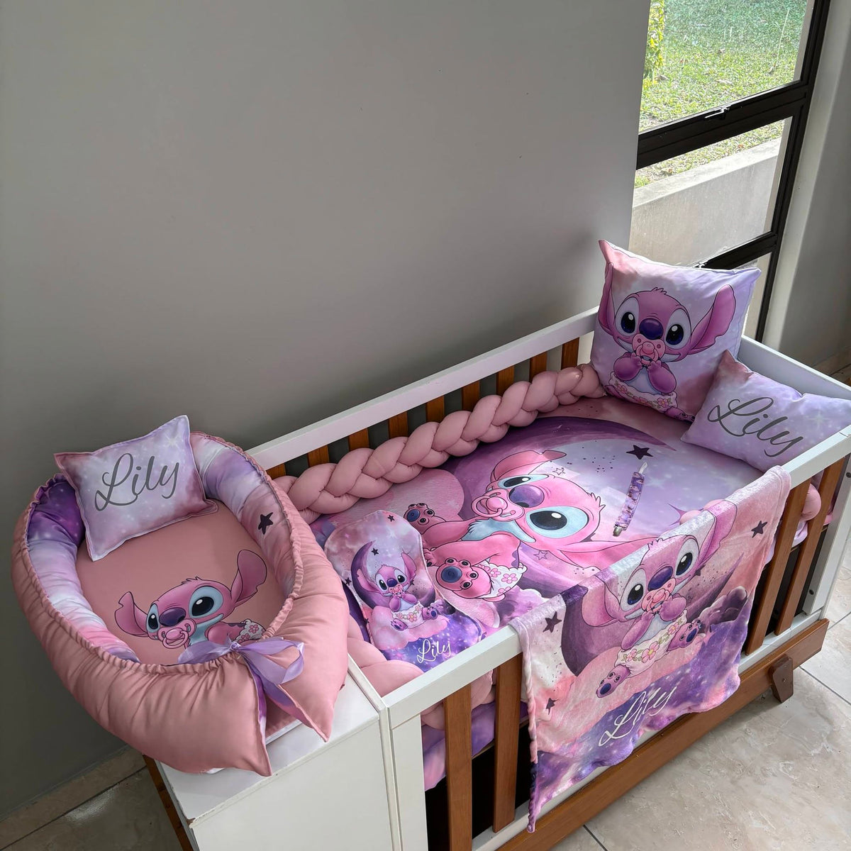 The Girl Stitch set cot linen