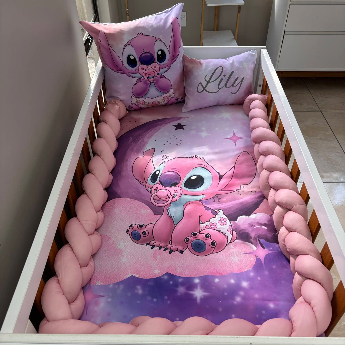 The Girl Stitch set cot linen