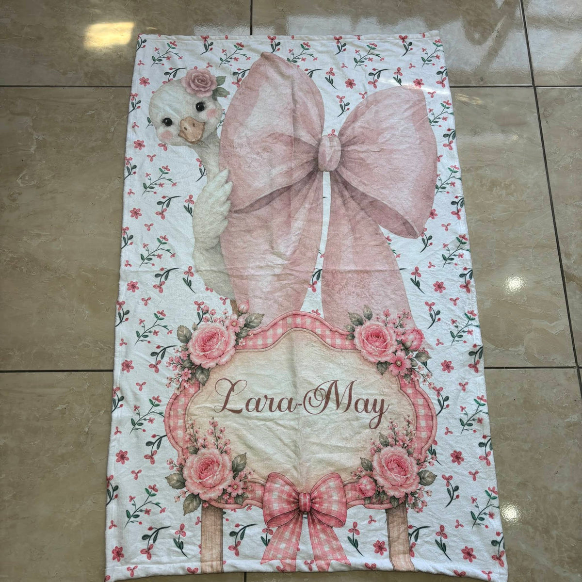 The Blossom Goose cot linen