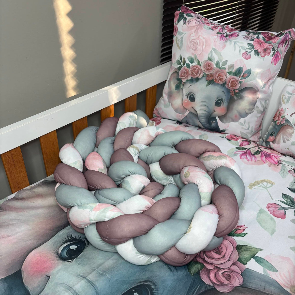Boho Rosy Ellie Cot Bumper