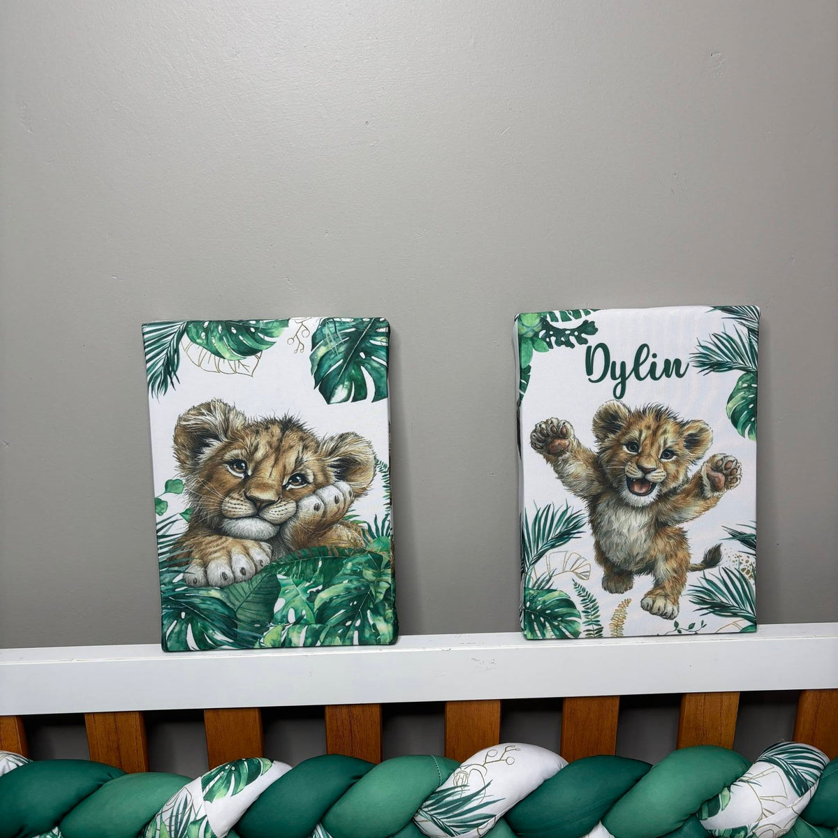 King of the Jungle cot linen