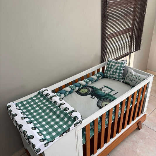 The Checkered Farmer  Waterproof Changing Mat