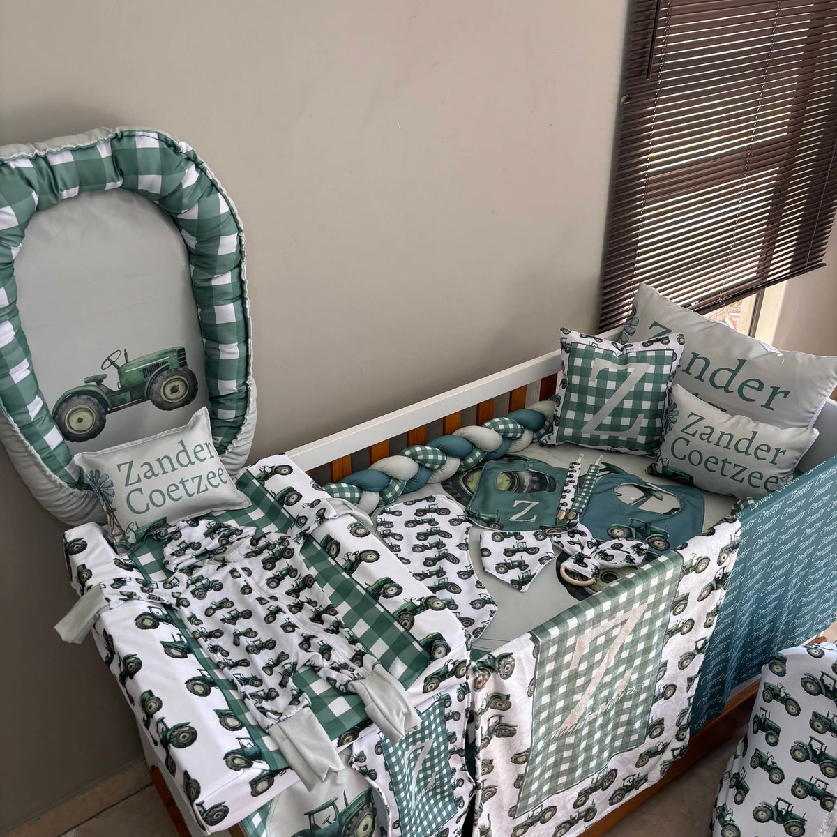 The Checkered Farmer Swaddle