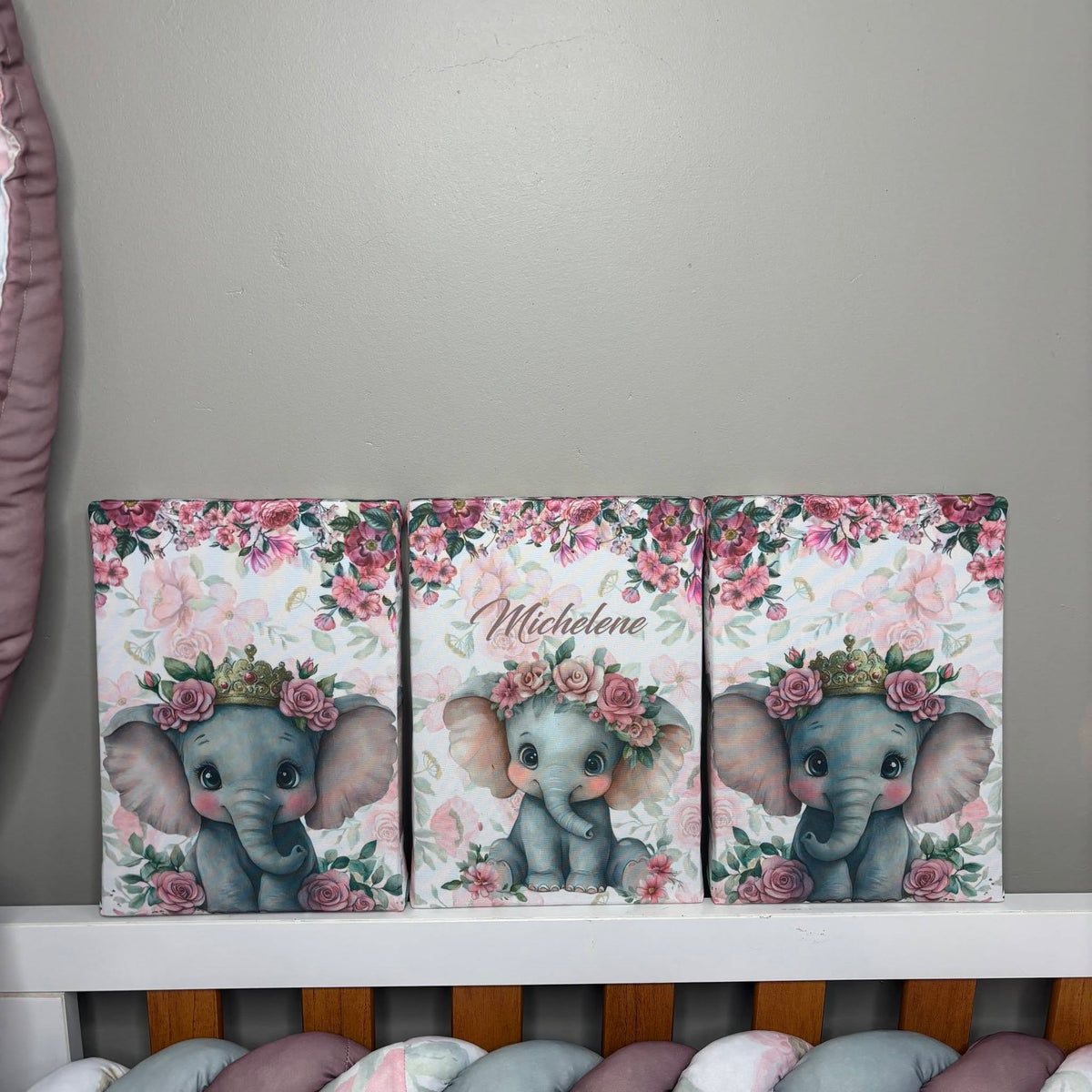 Boho Rosy Ellie  cot linen