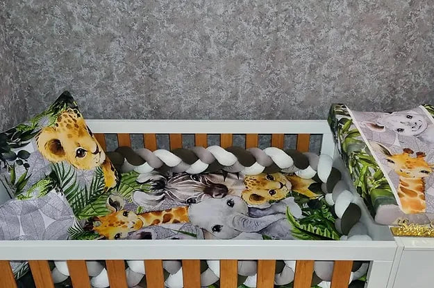 Grey Jungle Safari - Sew Just More