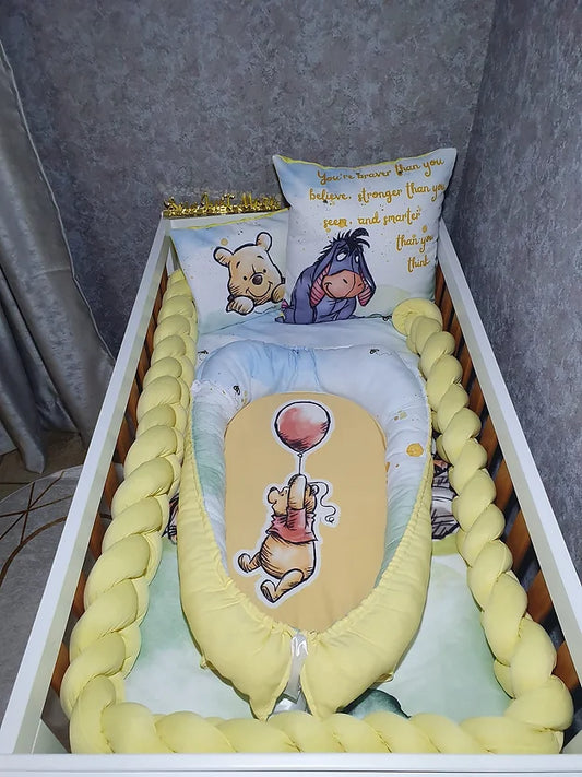 Winnie the Pooh Bear Baby Nest - Sew Just More