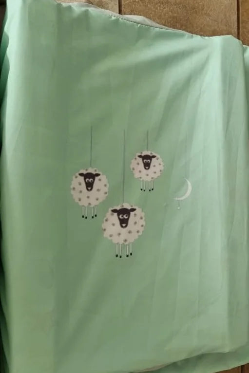 Mint Green Sheep - Sew Just More