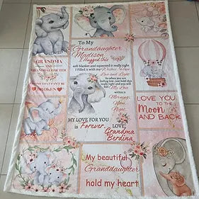 Peachy Elephant - Sew Just More